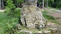 Ritterstein Nr. 058-3b Zimmer-Platz bei Erbauung der Burg Scharfeneck, später Schlossgarten